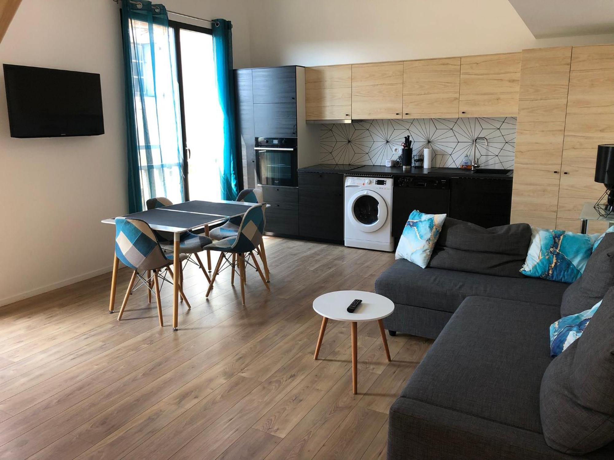Duplex Jaden - 3 Pieces Climatise 80M2 Apartment Villeveyrac ภายนอก รูปภาพ
